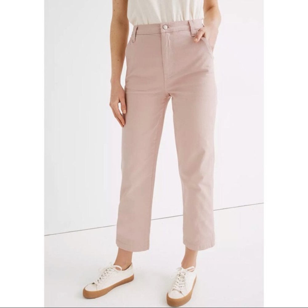 Madewell classic straight pants
